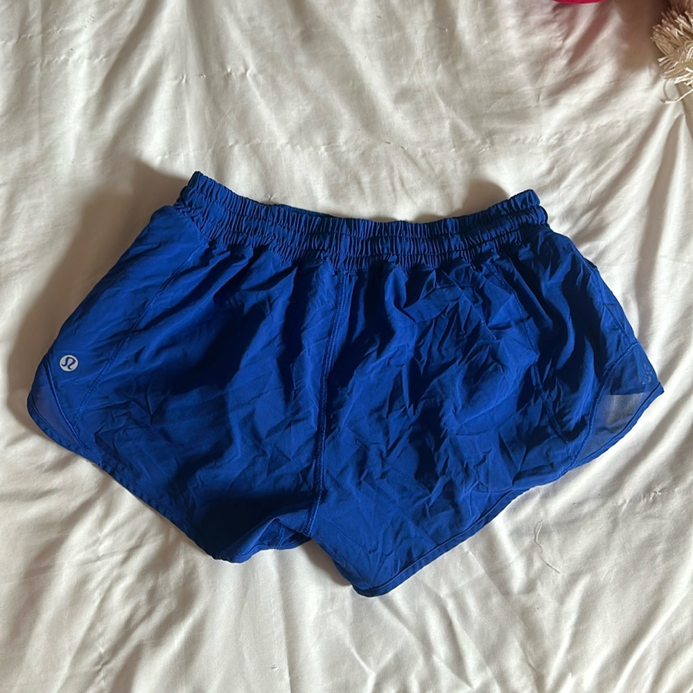 Blue Lululemon Shorts